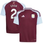 aston villa adidas home shirt 2024-25 – kids with cash 2 printing Collection | Aston Villa Jerseys for True Fans