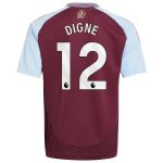 aston villa adidas home shirt 2024-25 – kids with digne 12 printing Collection | Aston Villa Jerseys for True Fans