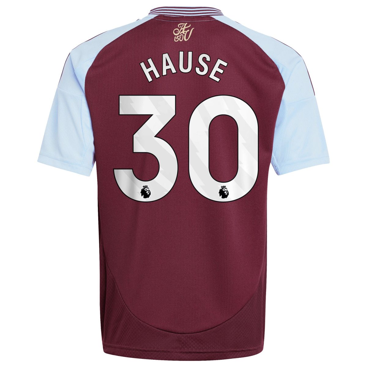 aston villa adidas home shirt 2024-25 – kids with hause 30 printing Collection | Aston Villa Jerseys for True Fans