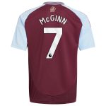 aston villa adidas home shirt 2024-25 – kids with john mcginn 7 printing Collection | Aston Villa Jerseys for True Fans
