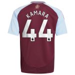 aston villa adidas home shirt 2024-25 – kids with kamara 44 printing Collection | Aston Villa Jerseys for True Fans