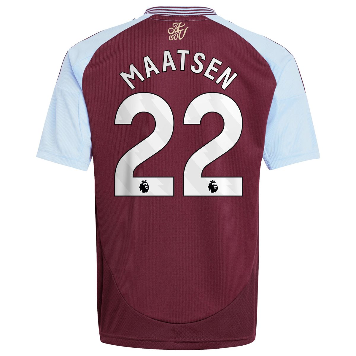 aston villa adidas home shirt 2024-25 – kids with maatsen 22 printing Collection | Aston Villa Jerseys for True Fans