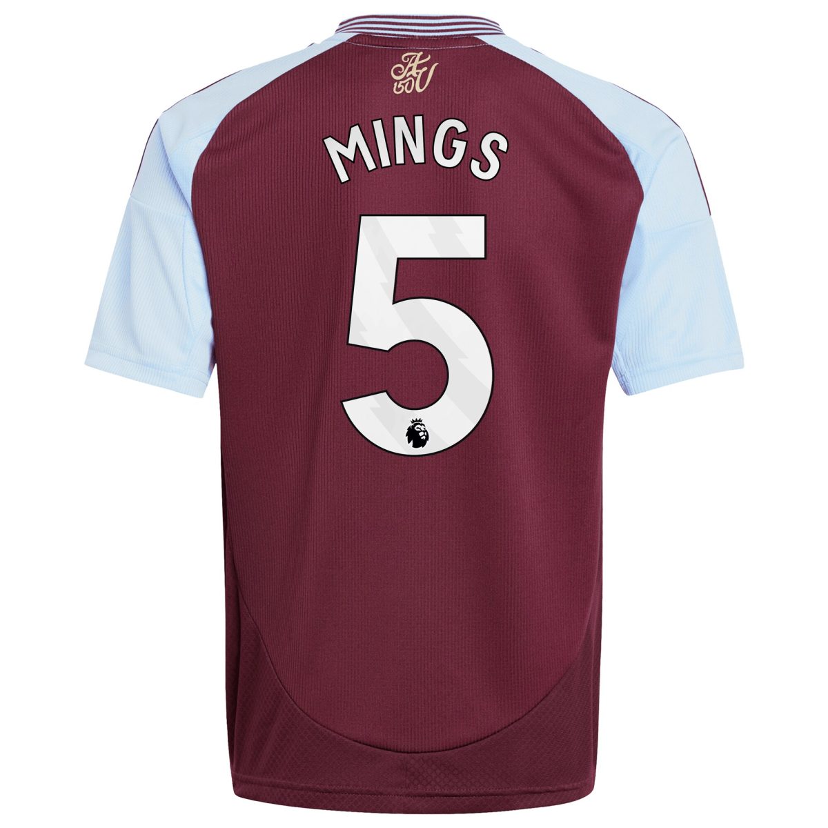aston villa adidas home shirt 2024-25 – kids with mings 5 printing Collection | Aston Villa Jerseys for True Fans