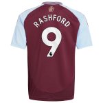 aston villa adidas home shirt 2024-25 – kids with rashford 9 printing Collection | Aston Villa Jerseys for True Fans
