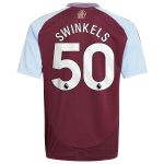 aston villa adidas home shirt 2024-25 – kids with swinkels 50 printing Collection | Aston Villa Jerseys for True Fans