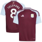 aston villa adidas home shirt 2024-25 – kids with tielemans 8 printing Collection | Aston Villa Jerseys for True Fans