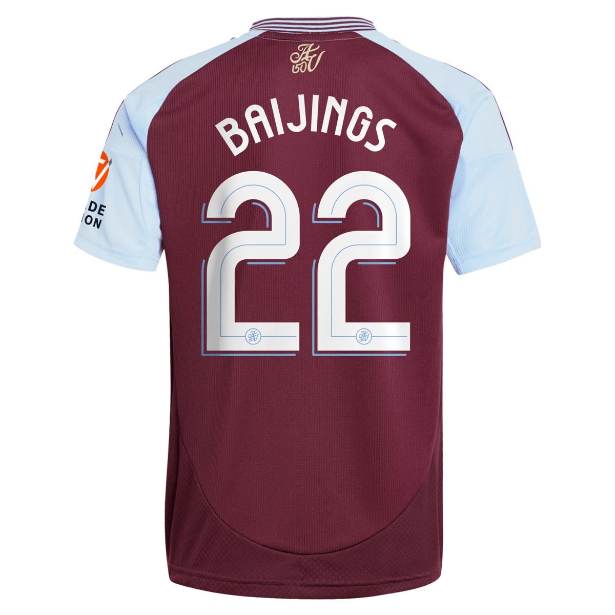 aston villa adidas home shirt 2024-25 with baijings 22 cup printing Collection | Aston Villa Jerseys for True Fans