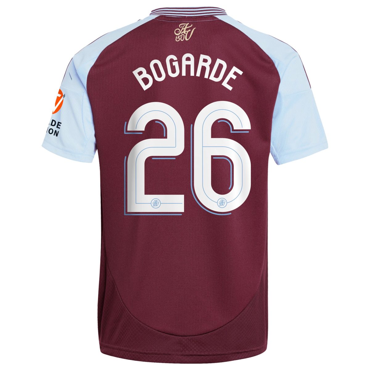 aston villa adidas home shirt 2024-25 with bogarde 26 cup printing Collection | Aston Villa Jerseys for True Fans