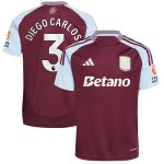 aston villa adidas home shirt 2024-25 with diego carlos 3 printing Collection | Aston Villa Jerseys for True Fans