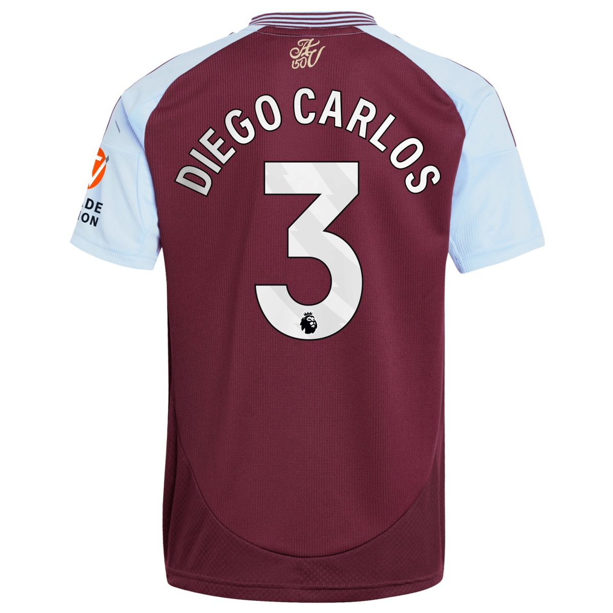 aston villa adidas home shirt 2024-25 with diego carlos 3 printing Collection | Aston Villa Jerseys for True Fans