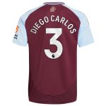 aston villa adidas home shirt 2024-25 with diego carlos 3 printing Collection | Aston Villa Jerseys for True Fans