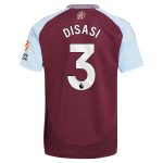 aston villa adidas home shirt 2024-25 with disasi 3 printing Collection | Aston Villa Jerseys for True Fans