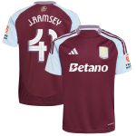 aston villa adidas home shirt 2024-25 with j. ramsey 41 cup printing Collection | Aston Villa Jerseys for True Fans
