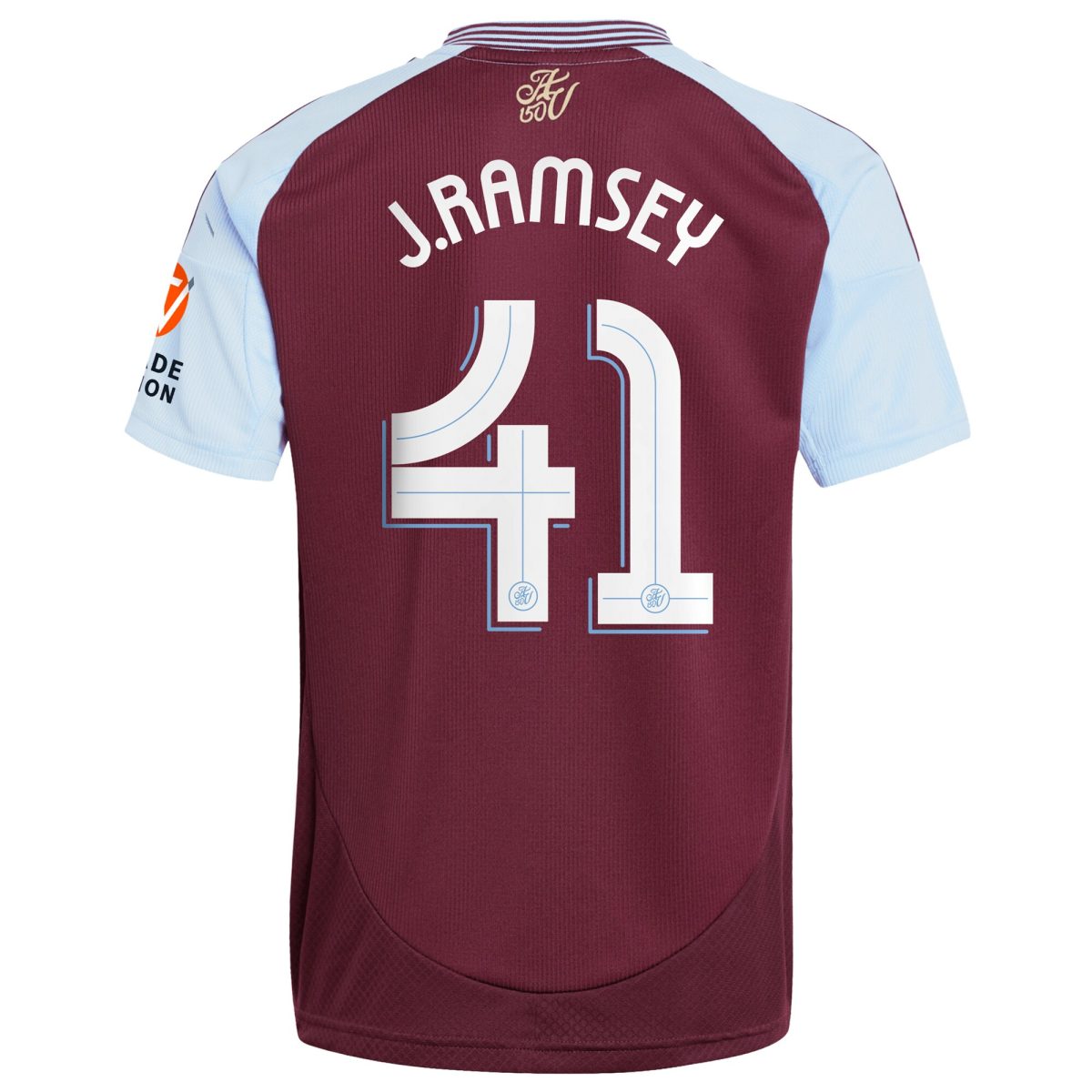 aston villa adidas home shirt 2024-25 with j. ramsey 41 cup printing Collection | Aston Villa Jerseys for True Fans