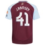 aston villa adidas home shirt 2024-25 with j. ramsey 41 cup printing Collection | Aston Villa Jerseys for True Fans