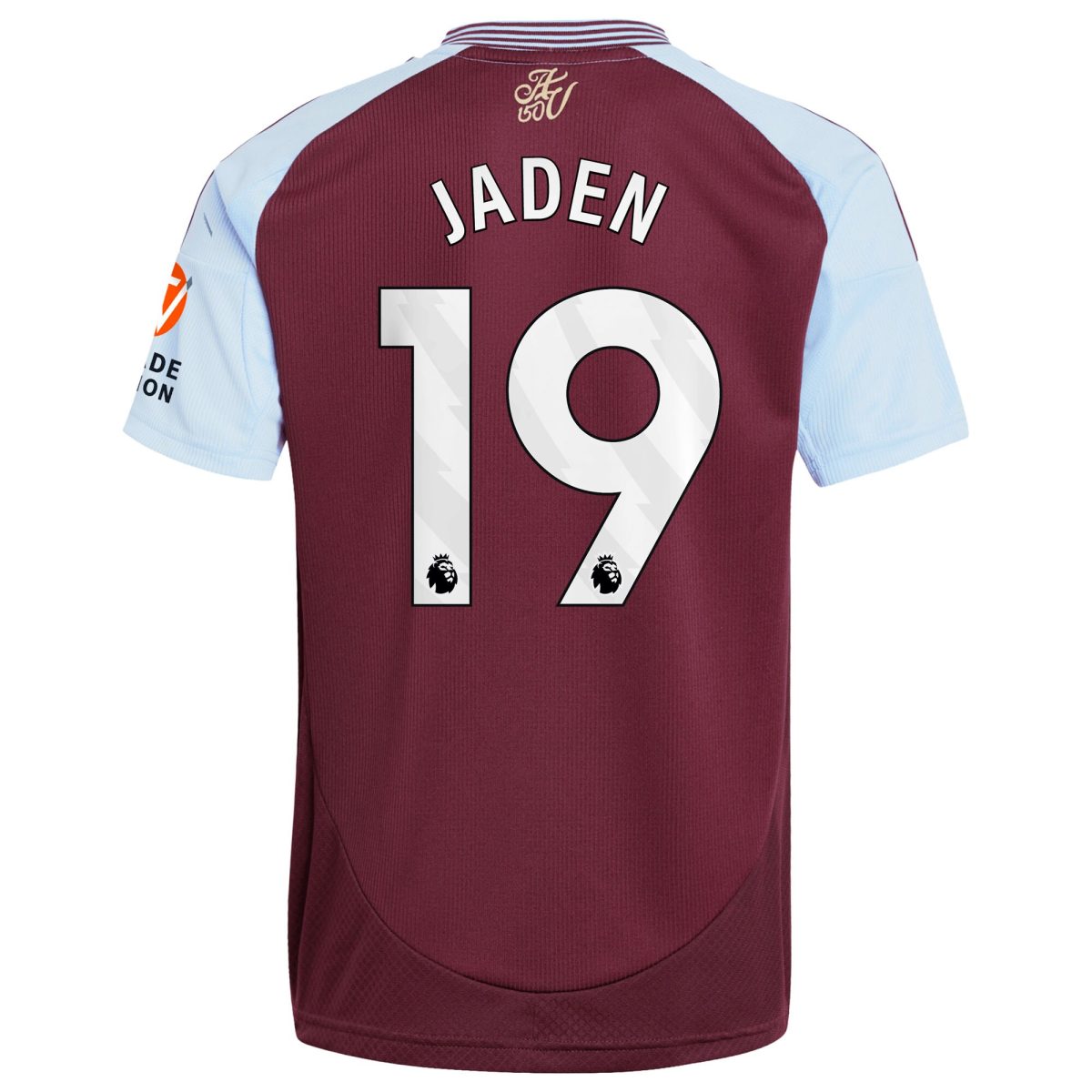 aston villa adidas home shirt 2024-25 with jaden 19 printing Collection | Aston Villa Jerseys for True Fans