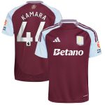 aston villa adidas home shirt 2024-25 with kamara 44 printing Collection | Aston Villa Jerseys for True Fans