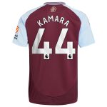 aston villa adidas home shirt 2024-25 with kamara 44 printing Collection | Aston Villa Jerseys for True Fans