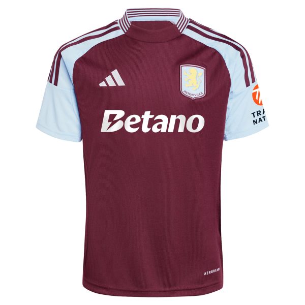aston villa adidas home shirt 2024-25 with kearns 7 cup printing Collection | Aston Villa Jerseys for True Fans