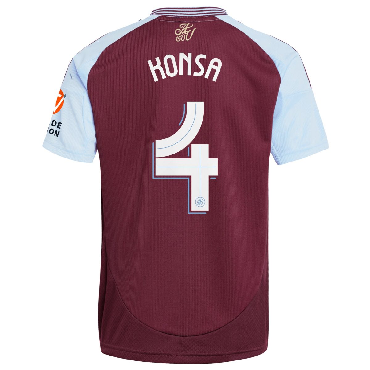 aston villa adidas home shirt 2024-25 with konsa 4 cup printing Collection | Aston Villa Jerseys for True Fans