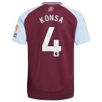 aston villa adidas home shirt 2024-25 with konsa 4 printing Collection | Aston Villa Jerseys for True Fans