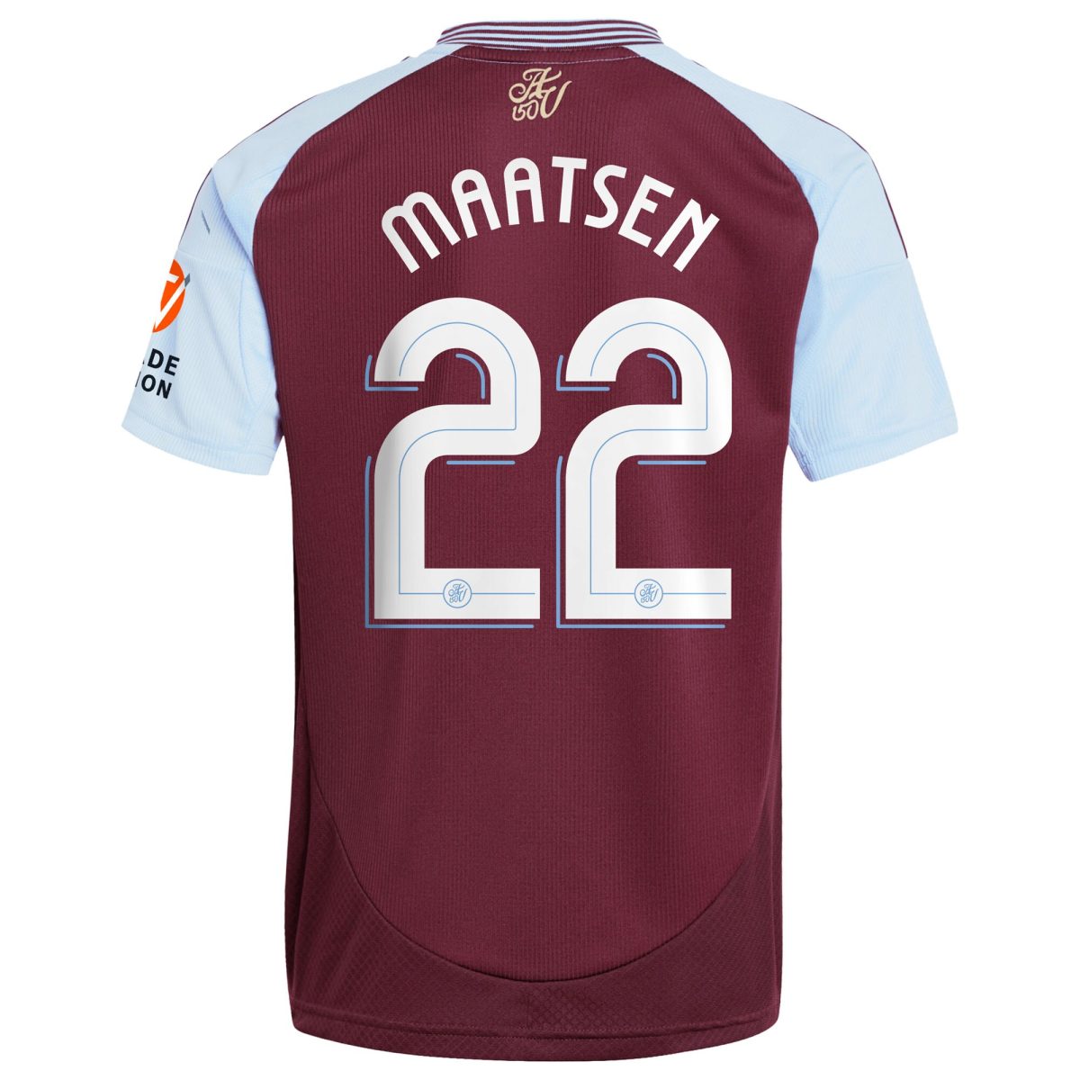 aston villa adidas home shirt 2024-25 with maatsen 22 cup printing Collection | Aston Villa Jerseys for True Fans