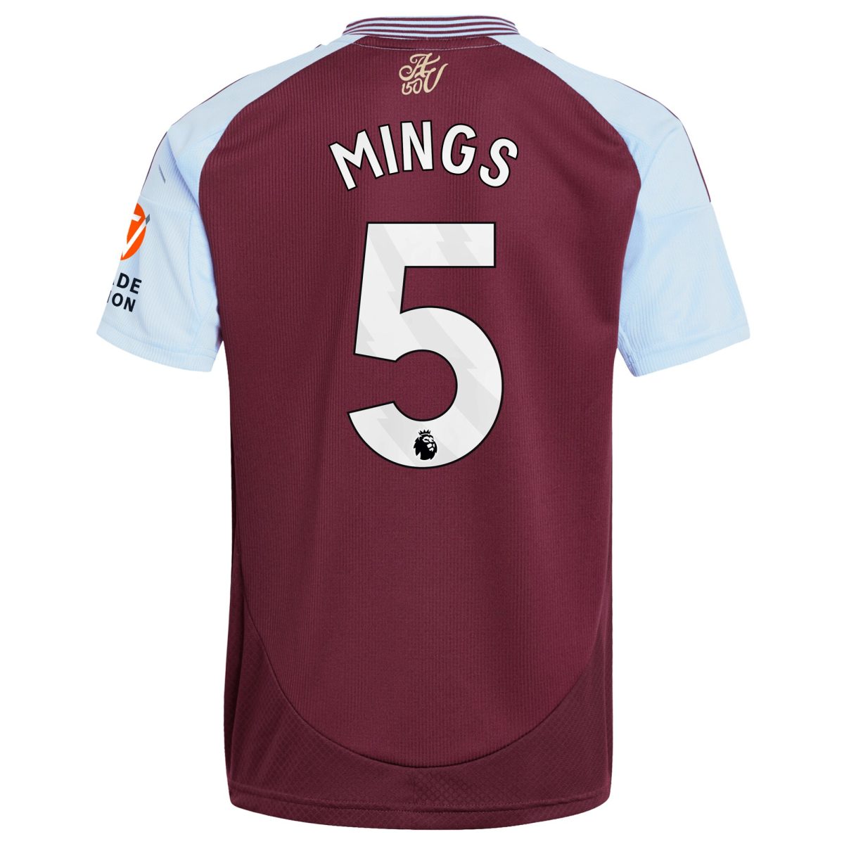 aston villa adidas home shirt 2024-25 with mings 5 printing Collection | Aston Villa Jerseys for True Fans