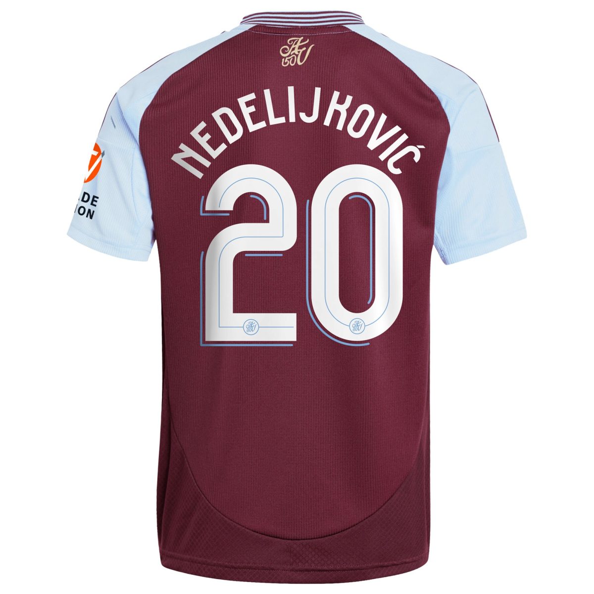aston villa adidas home shirt 2024-25 with nedeljković 20 cup printing Collection | Aston Villa Jerseys for True Fans