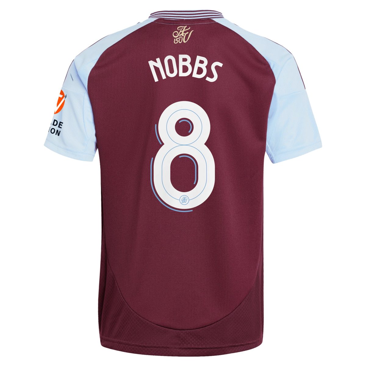 aston villa adidas home shirt 2024-25 with nobbs 8 cup printing Collection | Aston Villa Jerseys for True Fans