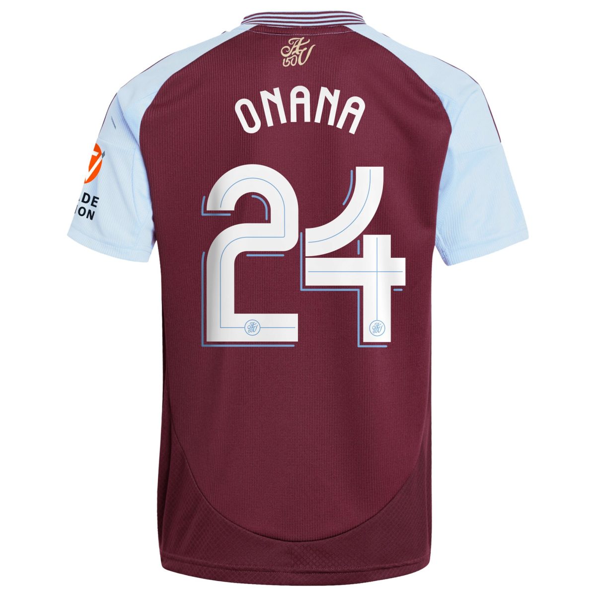 aston villa adidas home shirt 2024-25 with onana 24 cup printing Collection | Aston Villa Jerseys for True Fans