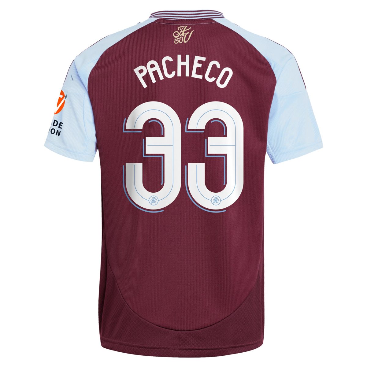 aston villa adidas home shirt 2024-25 with pacheco 33 cup printing Collection | Aston Villa Jerseys for True Fans