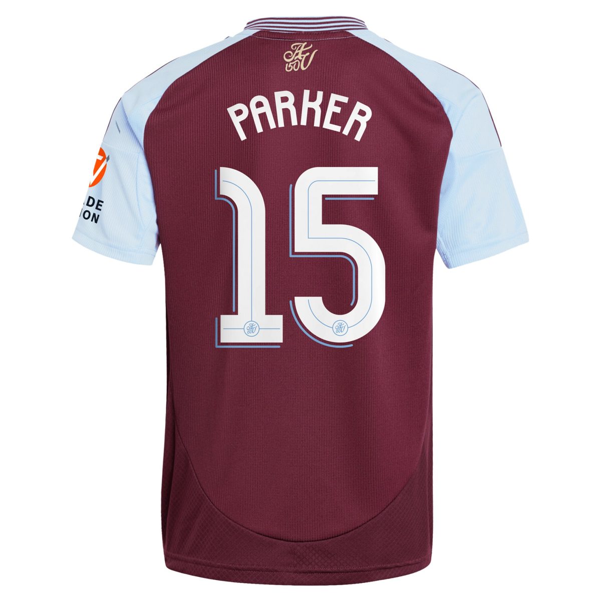 aston villa adidas home shirt 2024-25 with parker 15 cup printing Collection | Aston Villa Jerseys for True Fans