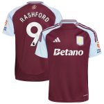 aston villa adidas home shirt 2024-25 with rashford 9 printing Collection | Aston Villa Jerseys for True Fans