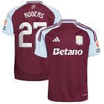 aston villa adidas home shirt 2024-25 with rogers 27 cup printing Collection | Aston Villa Jerseys for True Fans