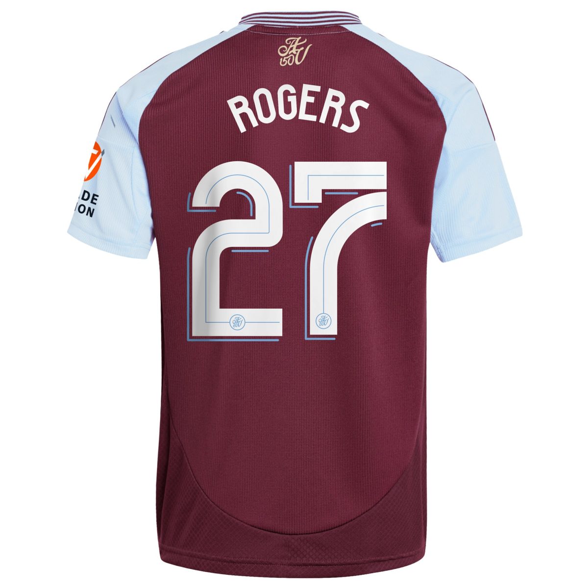 aston villa adidas home shirt 2024-25 with rogers 27 cup printing Collection | Aston Villa Jerseys for True Fans
