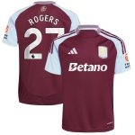 aston villa adidas home shirt 2024-25 with rogers 27 printing Collection | Aston Villa Jerseys for True Fans