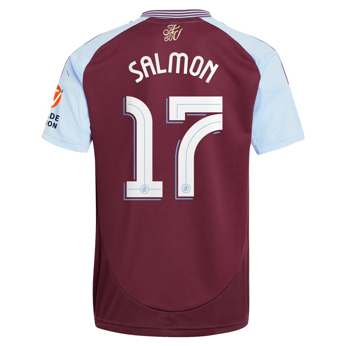 aston villa adidas home shirt 2024-25 with salmon 17 cup printing Collection | Aston Villa Jerseys for True Fans