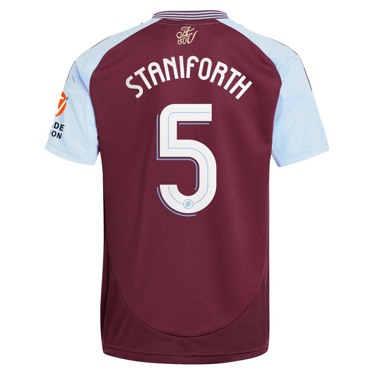 aston villa adidas home shirt 2024-25 with staniforth 5 cup printing Collection | Aston Villa Jerseys for True Fans