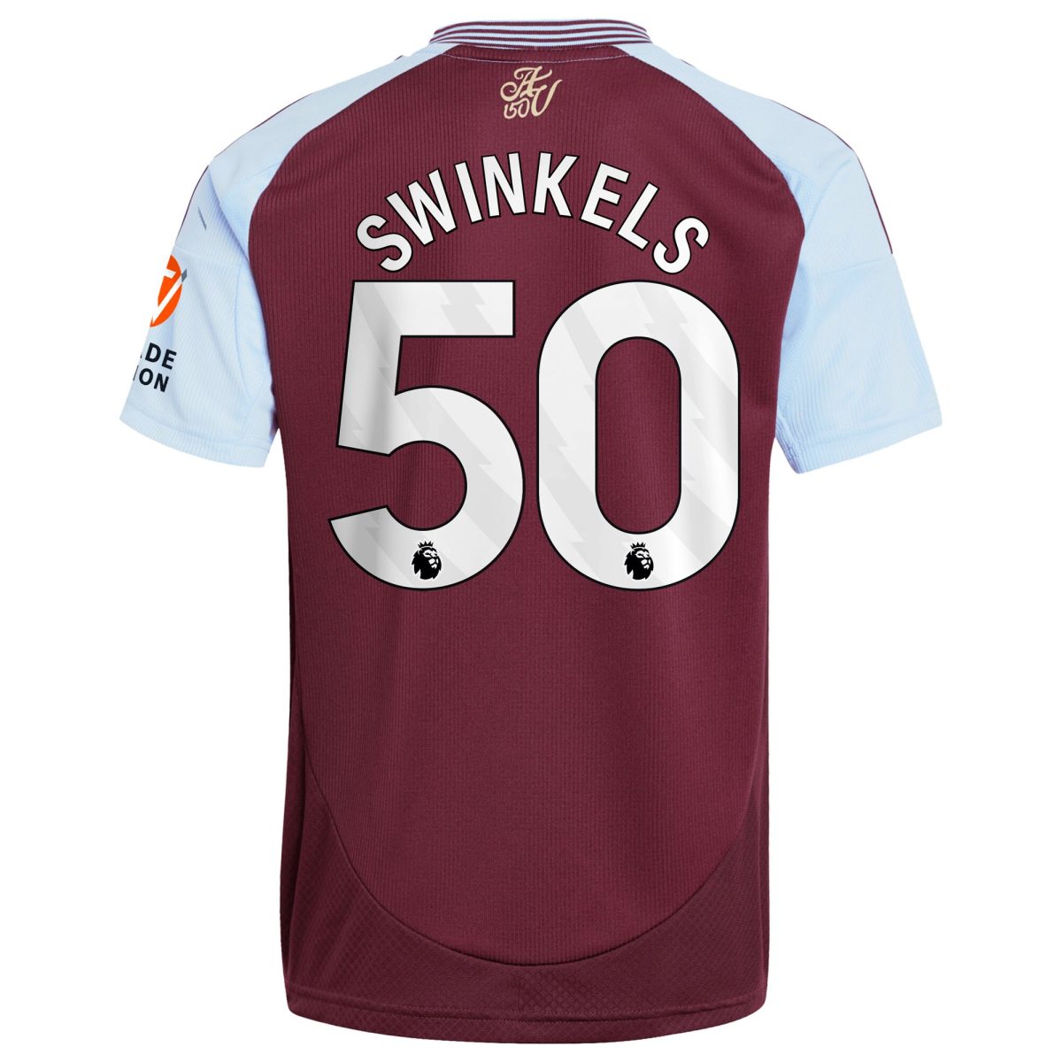 aston villa adidas home shirt 2024-25 with swinkels 50 printing Collection | Aston Villa Jerseys for True Fans