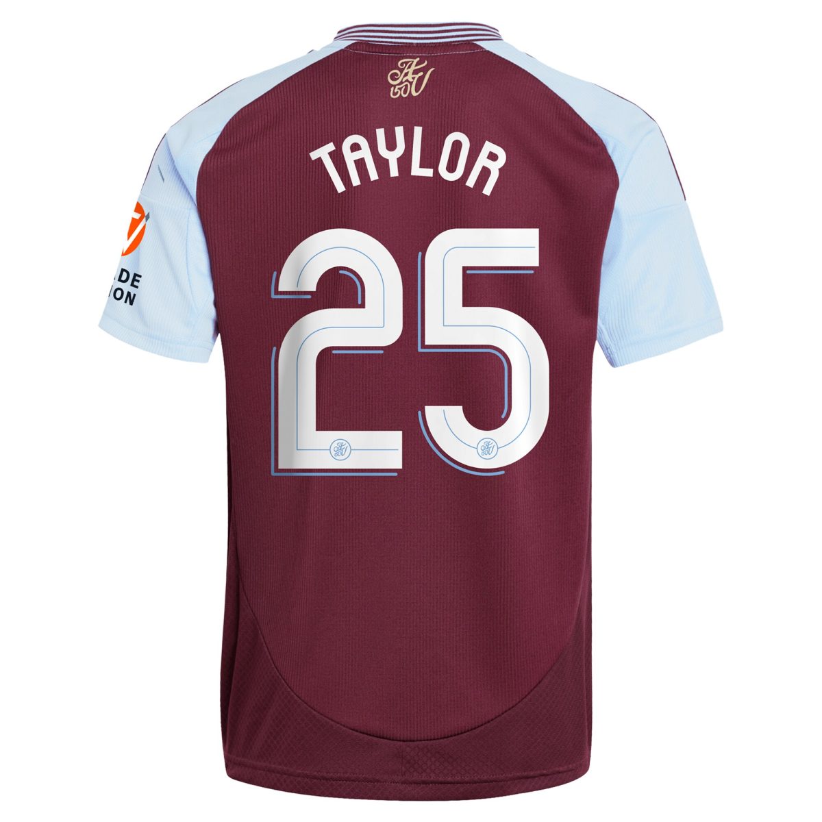 aston villa adidas home shirt 2024-25 with taylor 25 cup printing Collection | Aston Villa Jerseys for True Fans