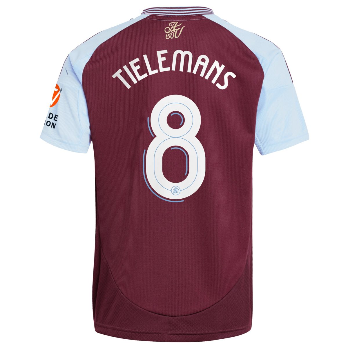 aston villa adidas home shirt 2024-25 with tielemans 8 cup printing Collection | Aston Villa Jerseys for True Fans