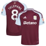 aston villa adidas home shirt 2024-25 with tielemans 8 printing Collection | Aston Villa Jerseys for True Fans