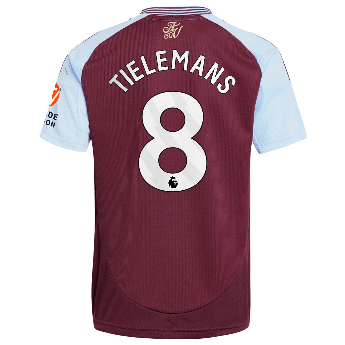 aston villa adidas home shirt 2024-25 with tielemans 8 printing Collection | Aston Villa Jerseys for True Fans