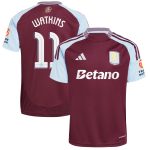 aston villa adidas home shirt 2024-25 with watkins 11 cup printing Collection | Aston Villa Jerseys for True Fans