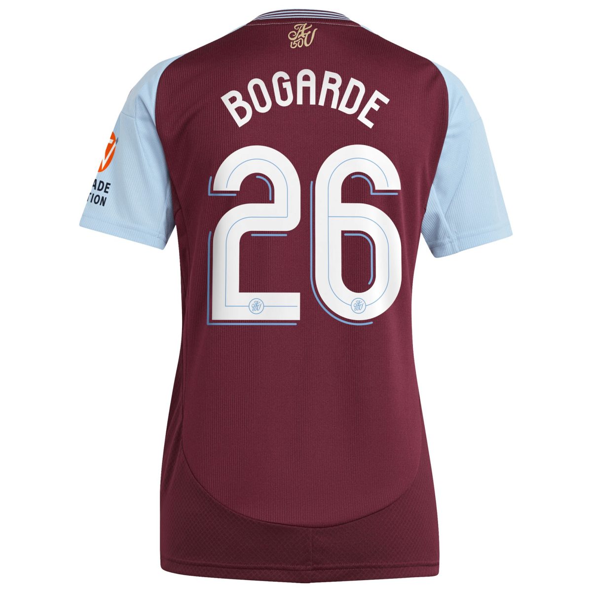 aston villa adidas home shirt 2024-25 – womens with bogarde 26 cup printing Collection | Aston Villa Jerseys for True Fans