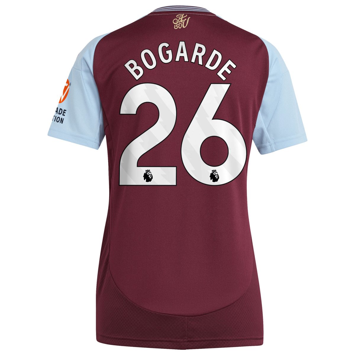 aston villa adidas home shirt 2024-25 – womens with bogarde 26 printing Collection | Aston Villa Jerseys for True Fans