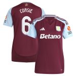 aston villa adidas home shirt 2024-25 – womens with corsie 6 cup printing Collection | Aston Villa Jerseys for True Fans