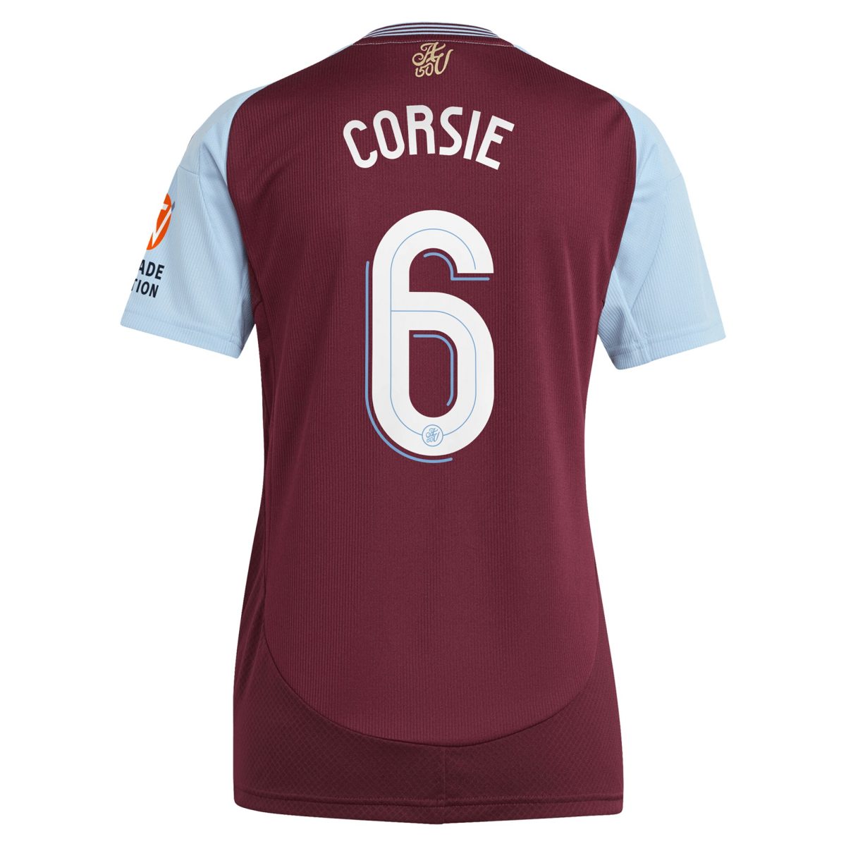 aston villa adidas home shirt 2024-25 – womens with corsie 6 cup printing Collection | Aston Villa Jerseys for True Fans