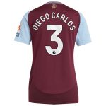 aston villa adidas home shirt 2024-25 – womens with diego carlos 3 printing Collection | Aston Villa Jerseys for True Fans