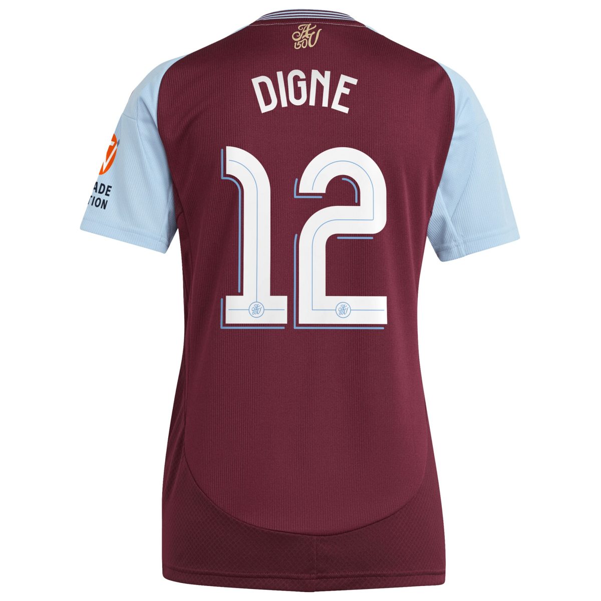 aston villa adidas home shirt 2024-25 – womens with digne 12 cup printing Collection | Aston Villa Jerseys for True Fans